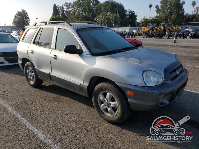 KM8SC13D35U934976 2005 HYUNDAI SANTA FE photo no. 4