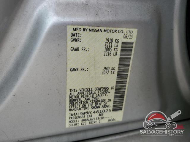 1N4AL3AP9FC461025 2015 NISSAN ALTIMA photo no. 13