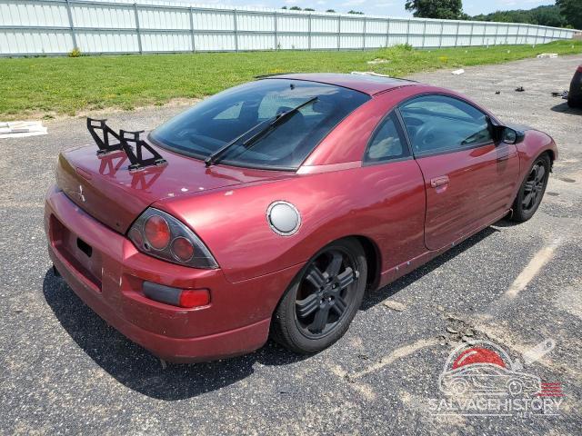 4A3AC54H91E090033 2001 MITSUBISHI ECLIPSE photo no. 3