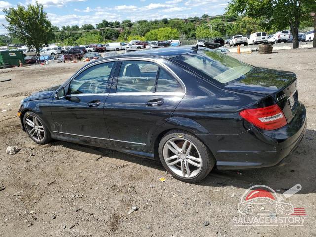 WDDGF8BB3CR195737 2012 MERCEDES-BENZ C-CLASS photo no. 2