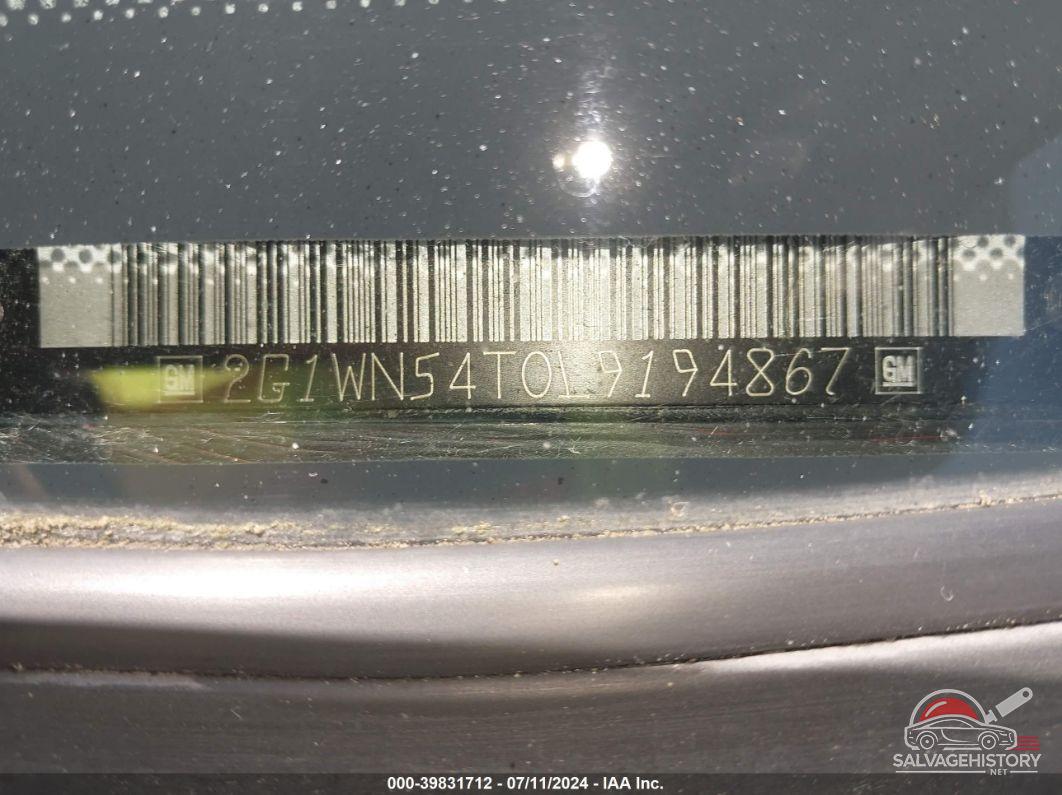 2G1WN54T0L9194867 1990 CHEVROLET LUMINA photo no. 9
