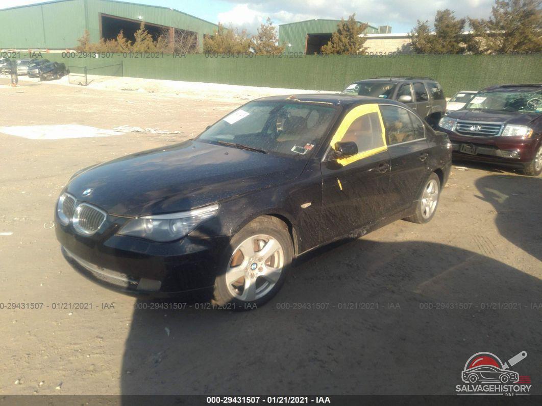 WBANV93588CZ67210 2008 BMW 5 SERIES photo no. 2