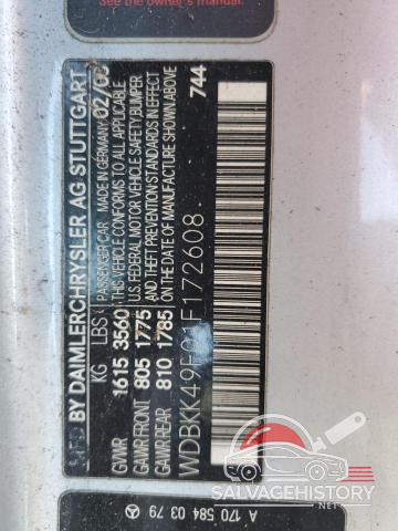 WDBKK49F01F172608 2001 MERCEDES-BENZ SLK-CLASS photo no. 12