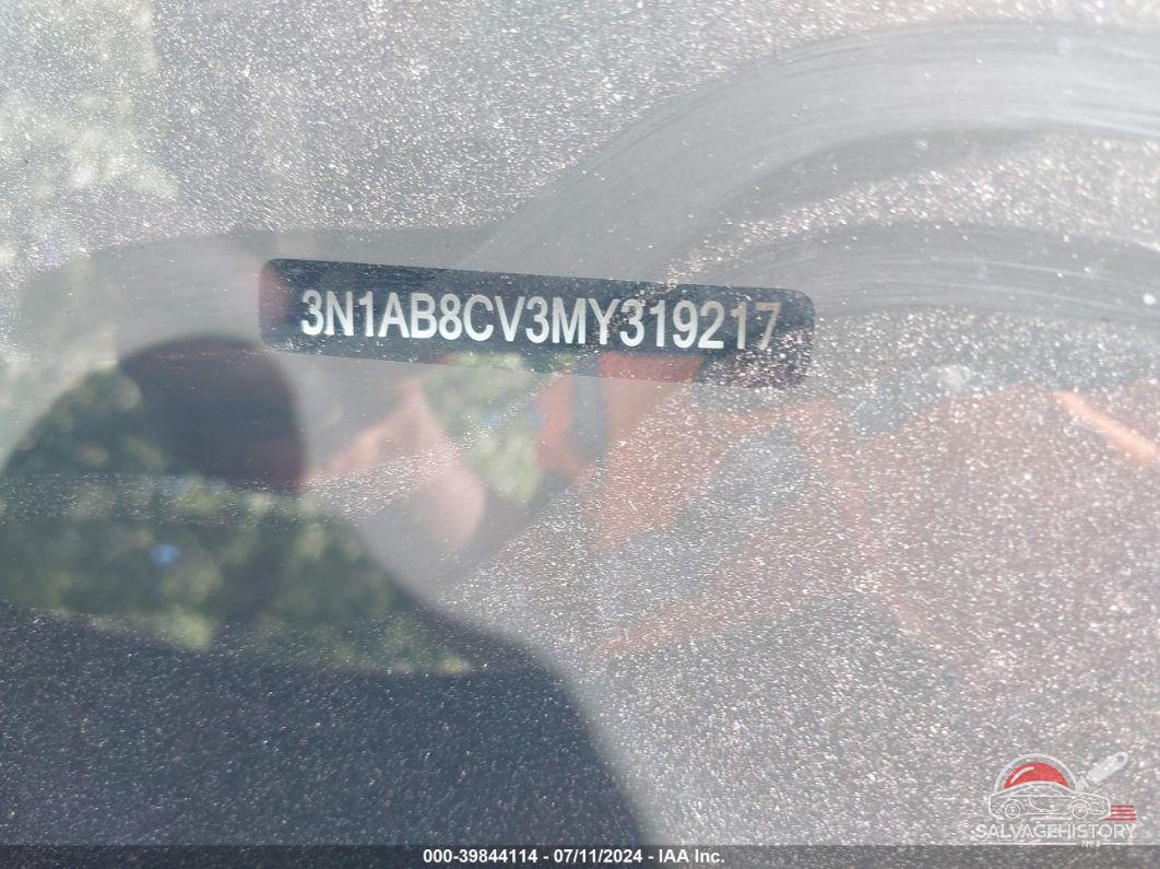 3N1AB8CV3MY319217 2021 NISSAN SENTRA photo no. 9