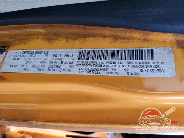 1C4BJWEG3CL245537 2012 JEEP WRANGLER photo no. 12