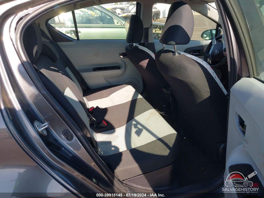 JTDKDTB30C1504925 2012 TOYOTA PRIUS C photo no. 8