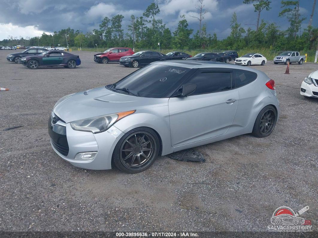 KMHTC6AD1CU075565 2012 HYUNDAI VELOSTER photo no. 2