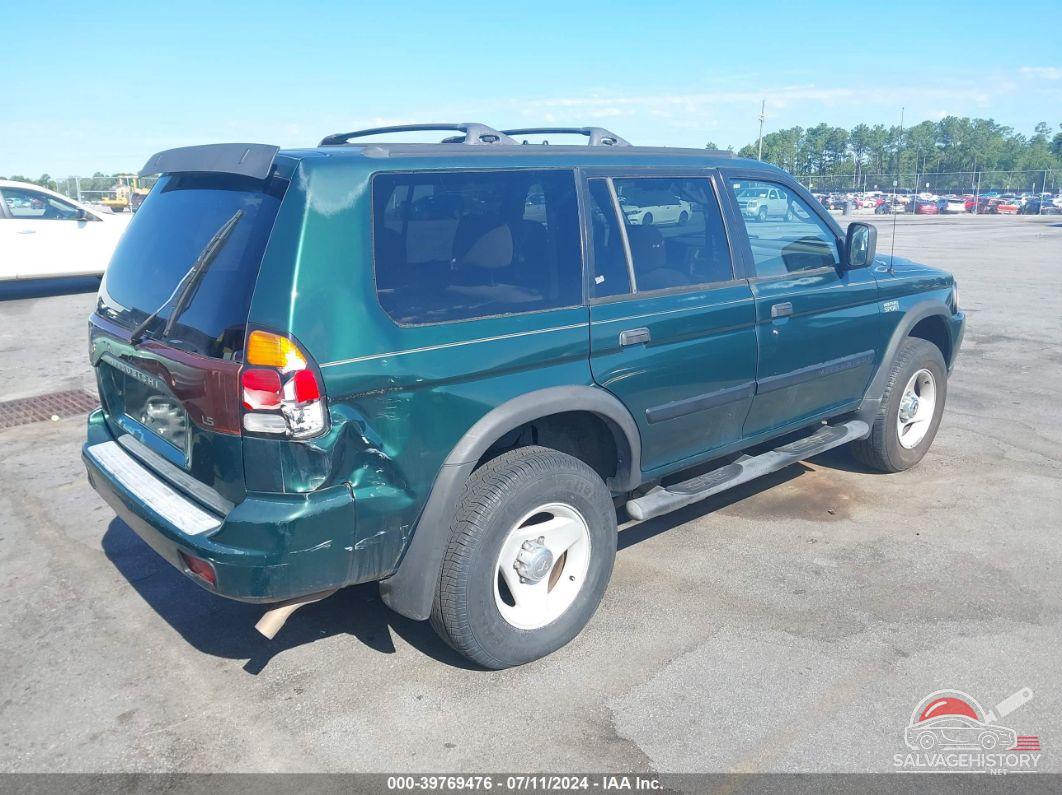 JA4MT31H6YP028574 2000 MITSUBISHI MONTERO SPORT photo no. 4