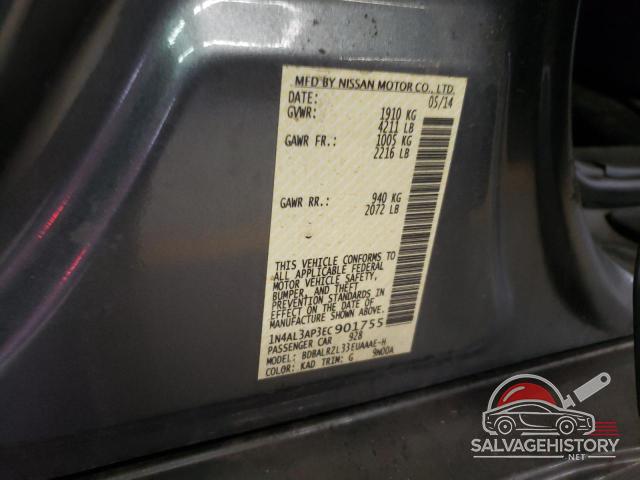 1N4AL3AP3EC901755 2014 NISSAN ALTIMA photo no. 12