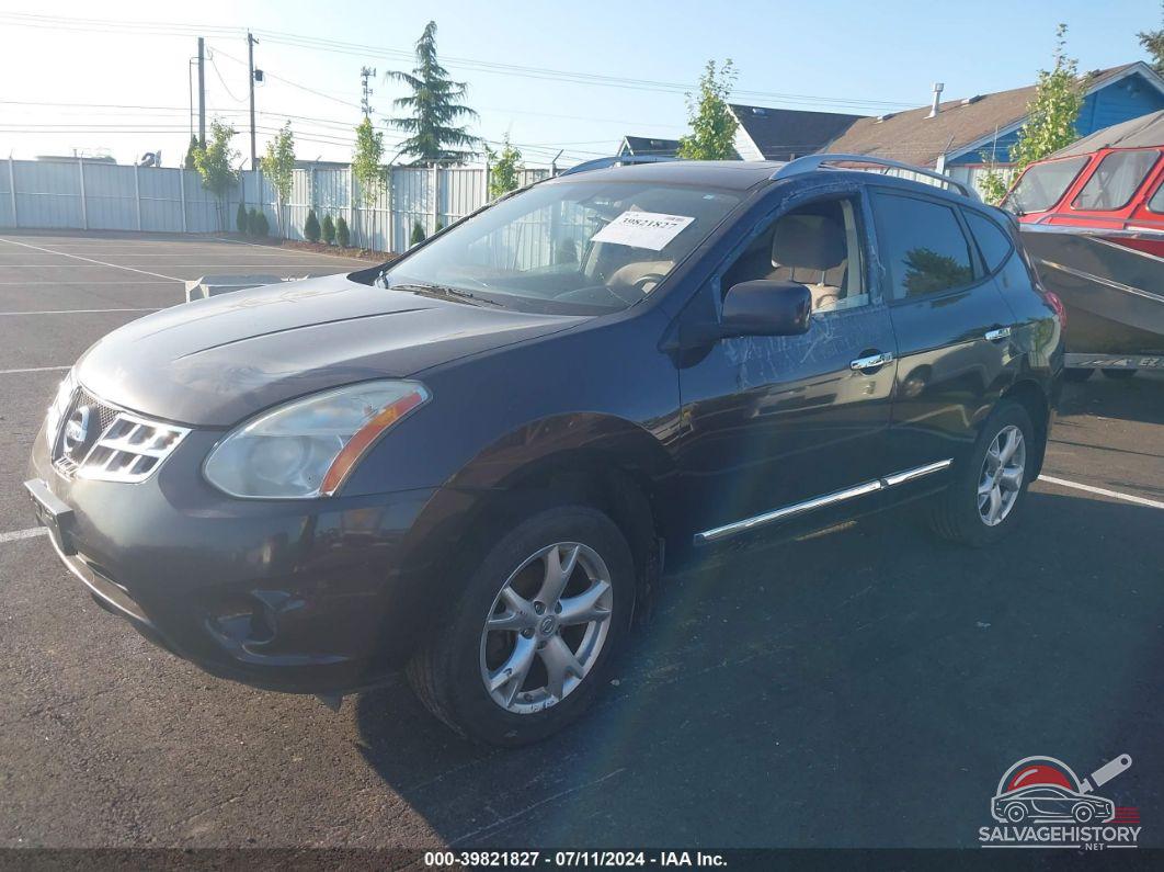 JN8AS5MV2BW251477 2011 NISSAN ROGUE photo no. 2