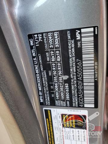 4JGDA5HB0FA505567 2015 MERCEDES-BENZ M-CLASS photo no. 13