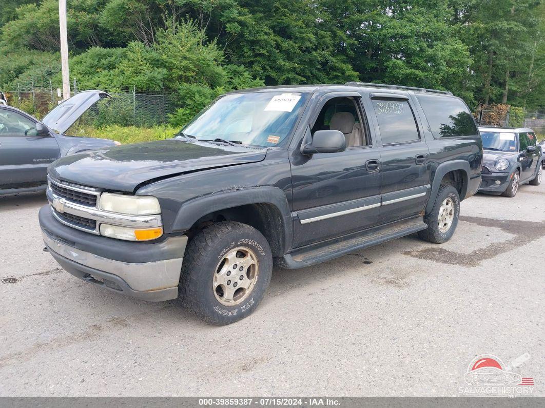 3GNFK16T64G271956 2004 CHEVROLET SUBURBAN 1500 photo no. 2