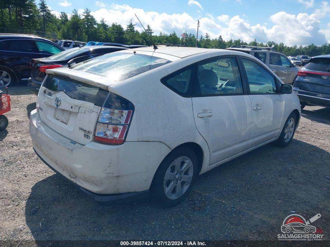 JTDKB20U050128926 2005 TOYOTA PRIUS photo no. 4
