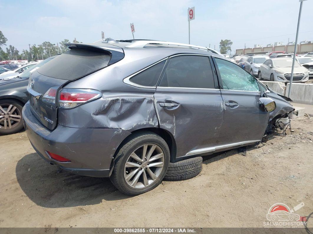 2T2ZK1BA3EC133888 2014 LEXUS RX 350 photo no. 4