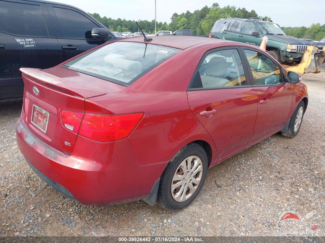 KNAFU4A20A5224991 2010 KIA FORTE photo no. 4