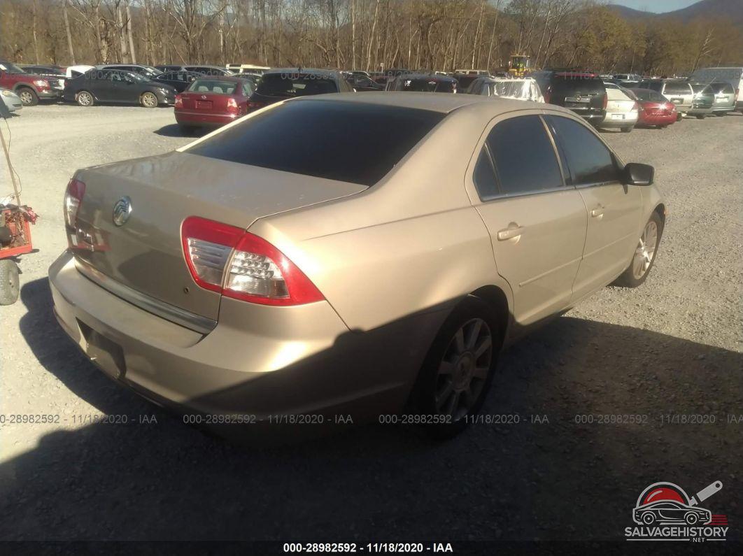 3MEHM08Z67R605661 2007 MERCURY MILAN photo no. 4