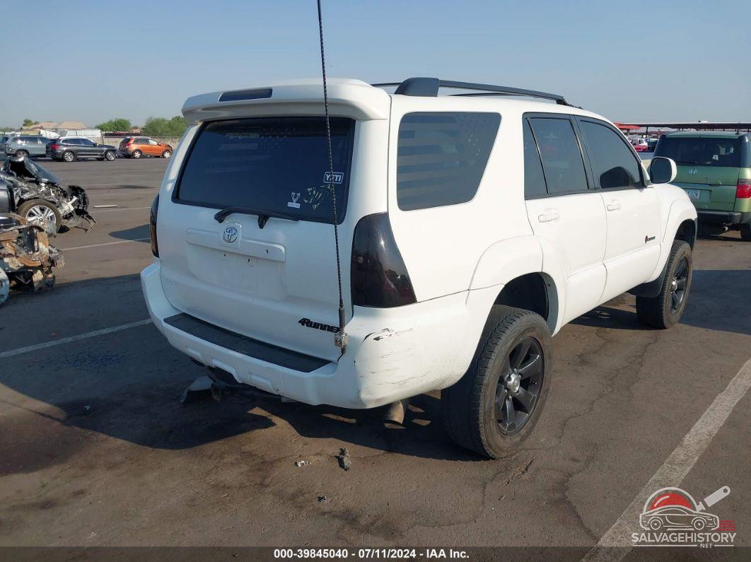 JTEZT17R560027319 2006 TOYOTA 4RUNNER photo no. 4
