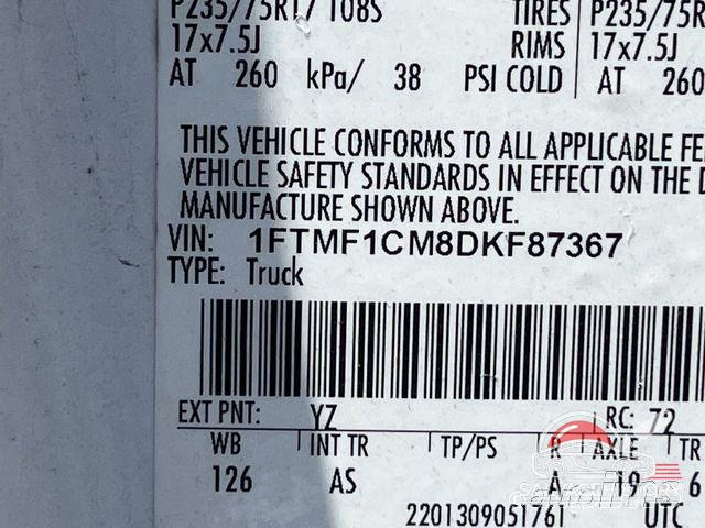 1FTMF1CM8DKF87367 2013 FORD F150 photo no. 8