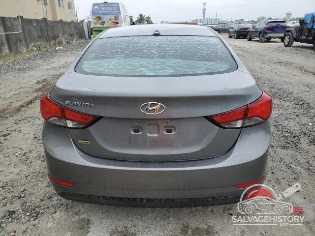 5NPDH4AE6EH526042 2014 HYUNDAI ELANTRA photo no. 6