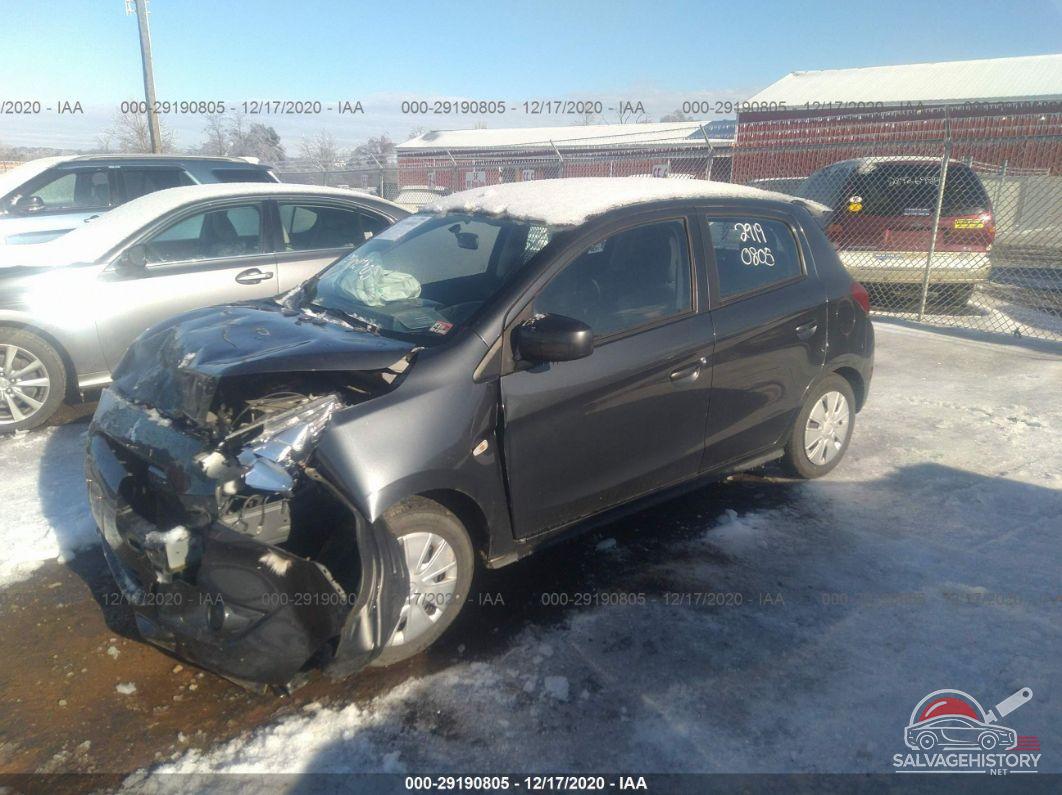 ML32A3HJ5FH000416 2015 MITSUBISHI MIRAGE photo no. 2