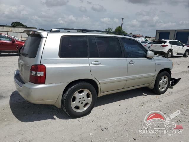 JTEDP21A740025057 2004 TOYOTA HIGHLANDER photo no. 3