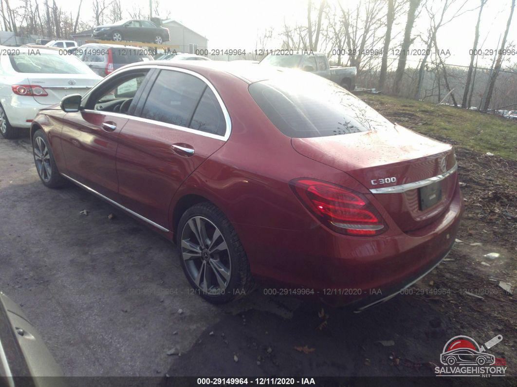 55SWF4KB2JU261520 2018 MERCEDES-BENZ C-CLASS photo no. 3