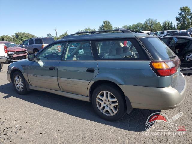4S3BH665417660946 2001 SUBARU LEGACY photo no. 2