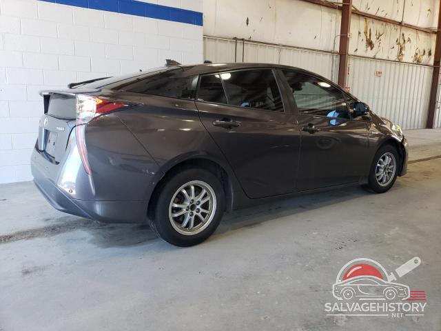 JTDKARFU6J3553126 2018 TOYOTA PRIUS photo no. 3