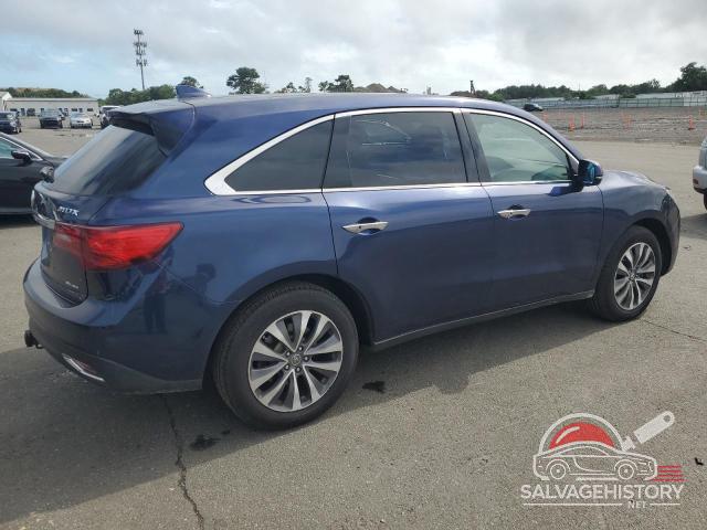 5FRYD4H46GB062275 2016 ACURA MDX photo no. 3