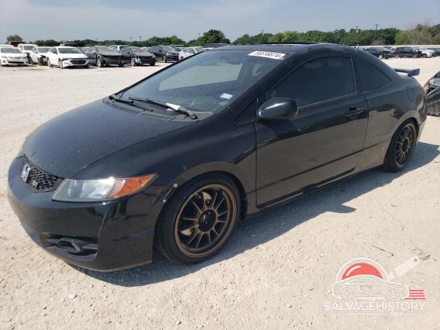 2HGFG21589H703657 2009 HONDA CIVIC photo no. 2