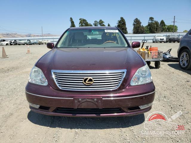 JTHBN36F755001498 2005 LEXUS LS430 photo no. 5