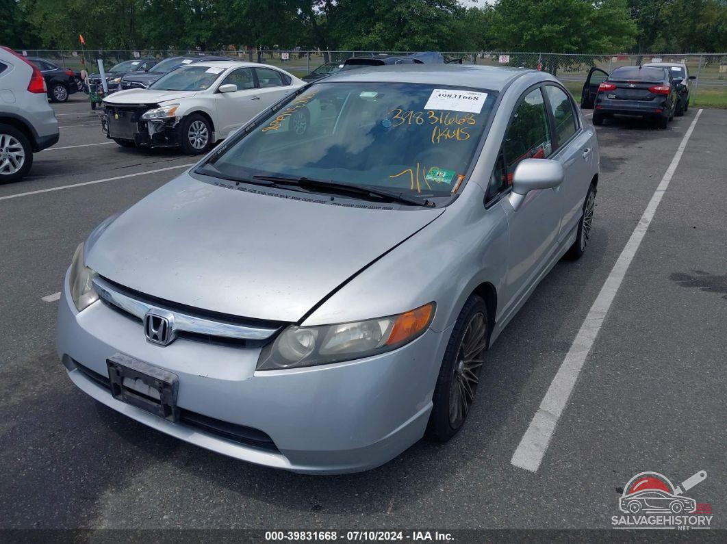 1HGFA16577L066183 2007 HONDA CIVIC photo no. 2