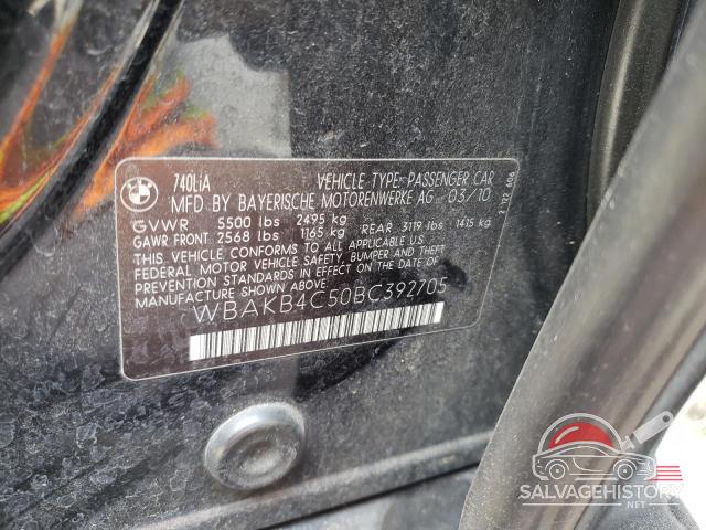 WBAKB4C50BC392705 2011 BMW 7 SERIES photo no. 12