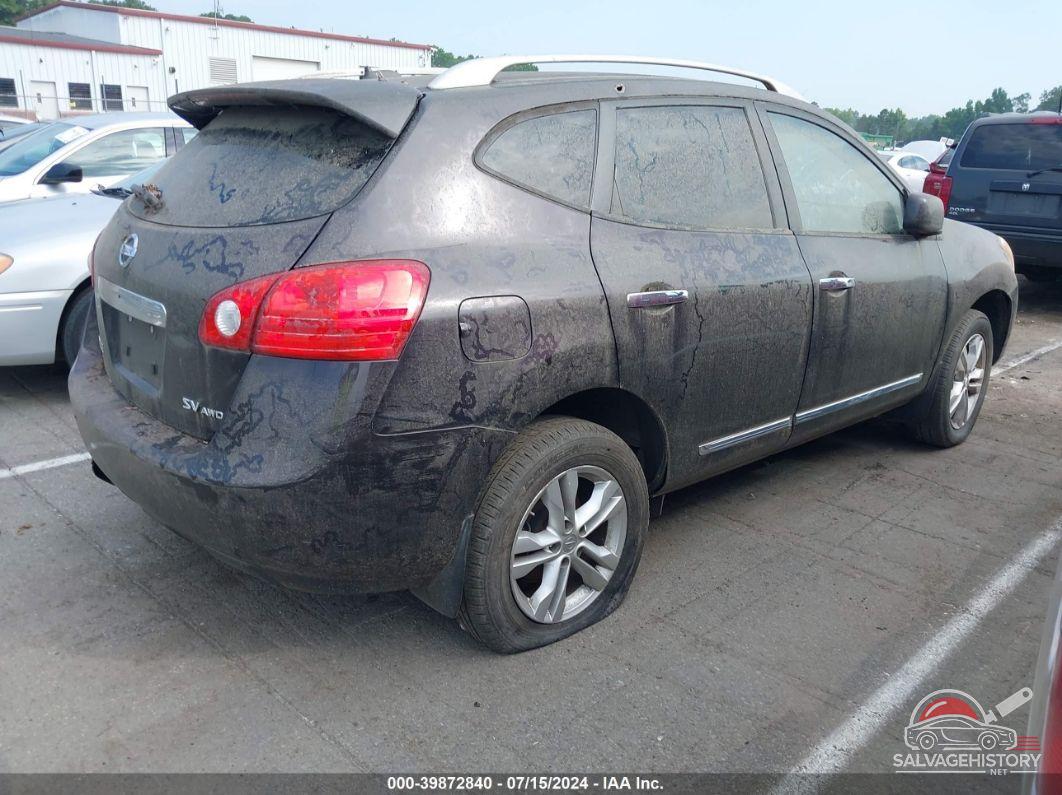 JN8AS5MV6DW612454 2013 NISSAN ROGUE photo no. 4