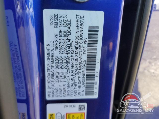 5J6RS6H54RL024327 2024 HONDA CRV photo no. 13