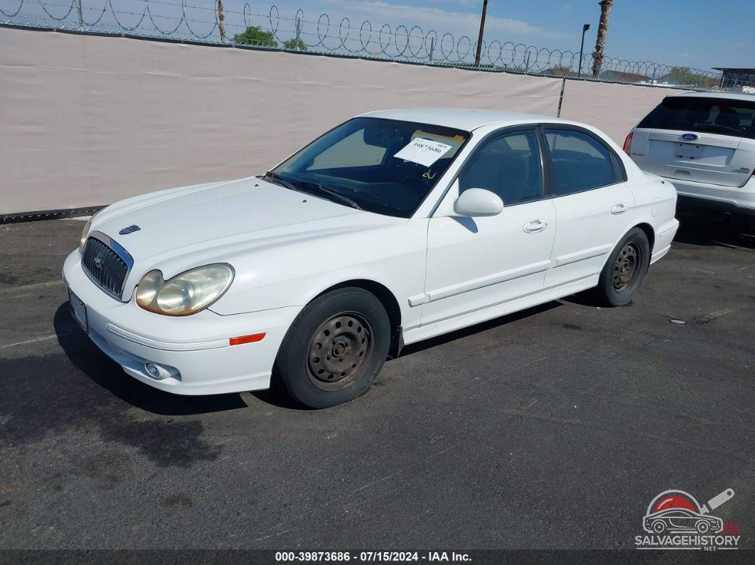 KMHWF25H73A761878 2003 HYUNDAI SONATA photo no. 2
