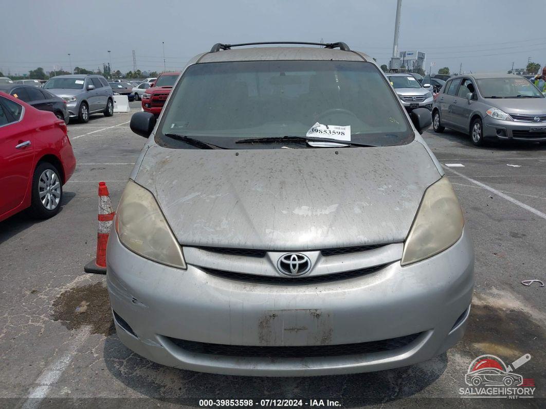 5TDZK23C27S065832 2007 TOYOTA SIENNA photo no. 6