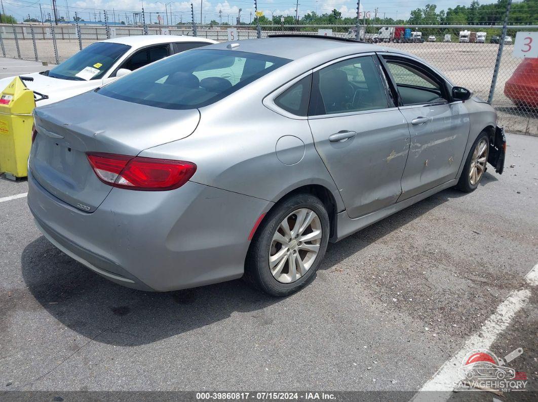 1C3CCCAB6FN632927 2015 CHRYSLER 200 photo no. 4