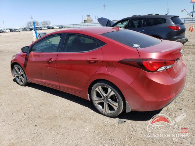 KMHDH4AH7GU521222 2016 HYUNDAI ELANTRA photo no. 2