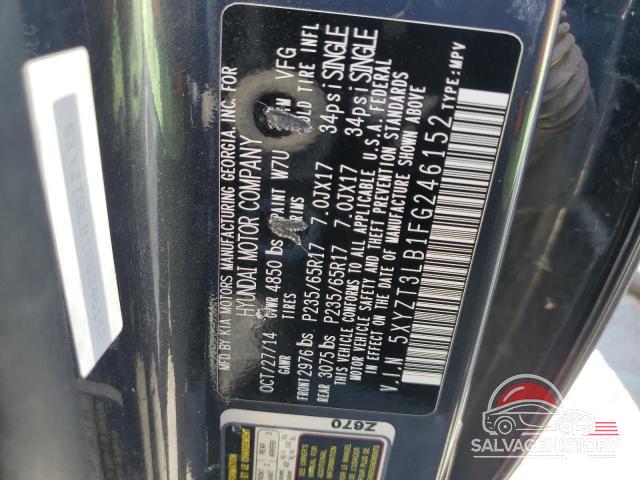 5XYZT3LB1FG246152 2015 HYUNDAI SANTA FE photo no. 13