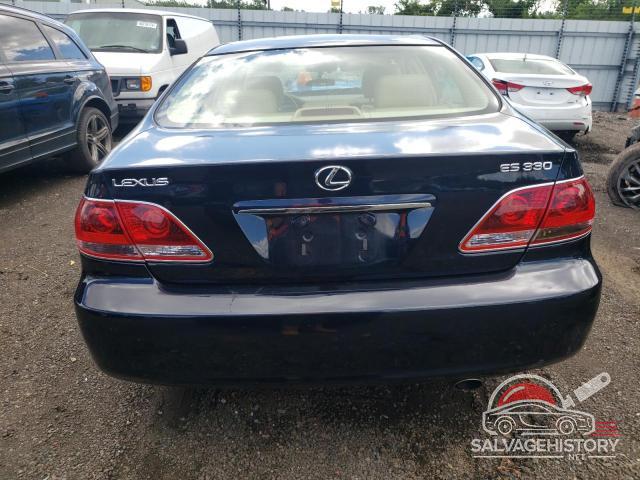 JTHBA30GX55108512 2005 LEXUS ES330 photo no. 6