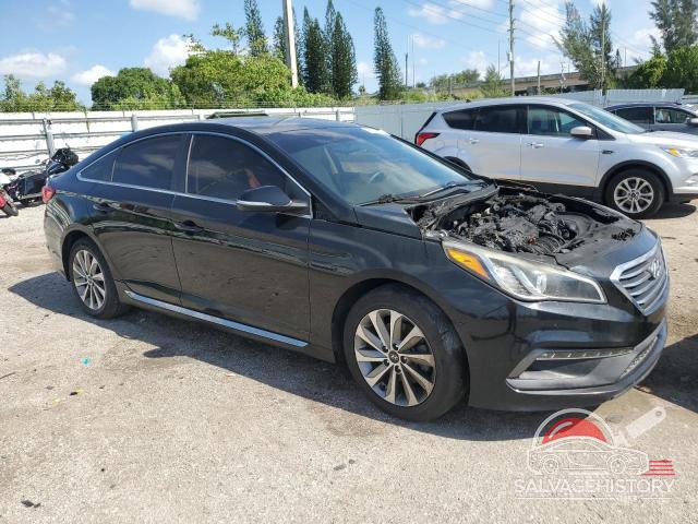 5NPE34AF2GH300739 2016 HYUNDAI SONATA photo no. 4