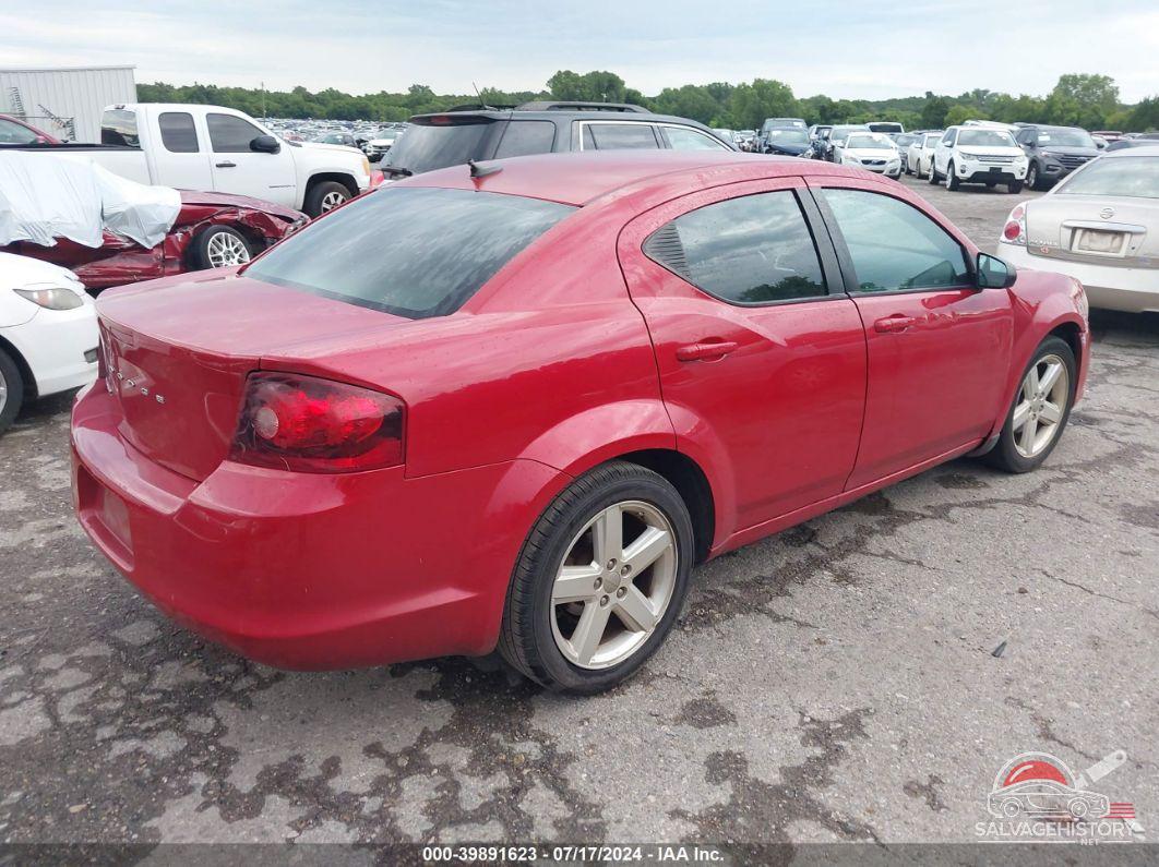 1C3CDZAB6DN535708 2013 DODGE AVENGER photo no. 4