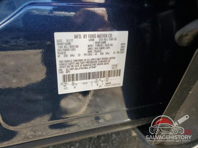 2LMPJ6LP6HBL37547 2017 LINCOLN MKX photo no. 14