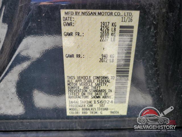 1N4AL3AP1HC156024 2017 NISSAN ALTIMA photo no. 12