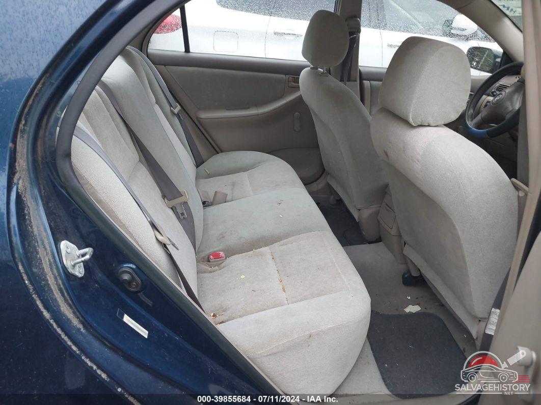 2T1BR32E74C258701 2004 TOYOTA COROLLA photo no. 8