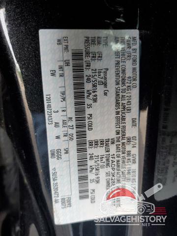 1FADP3K28EL368757 2014 FORD FOCUS photo no. 12