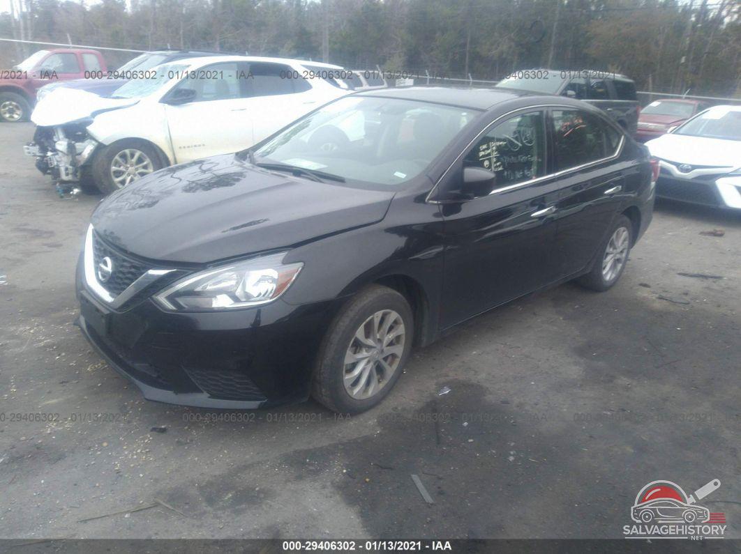 3N1AB7AP2KL624880 2019 NISSAN SENTRA photo no. 2