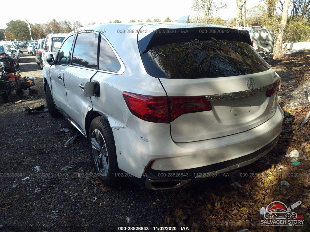 5J8YD4H3XKL036942 2019 ACURA MDX photo no. 3