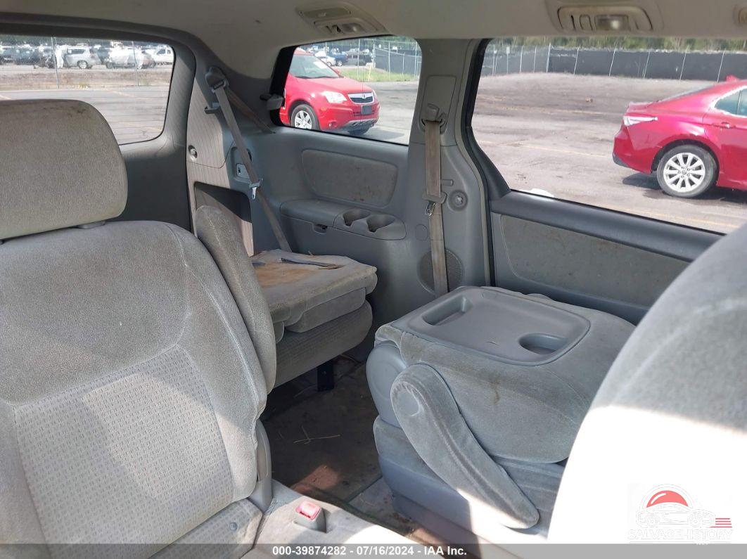 5TDZK23C38S163401 2008 TOYOTA SIENNA photo no. 8
